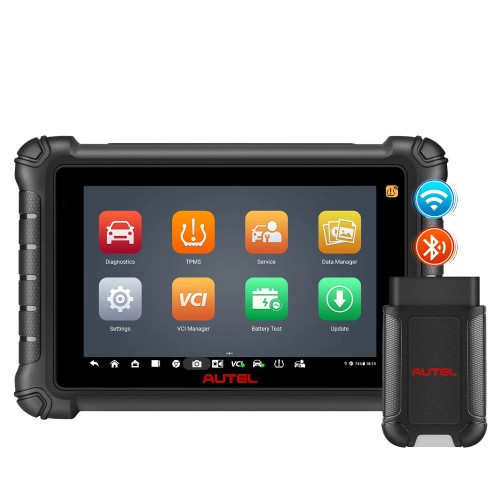 2024 Autel MaxiCheck MX900TS MX900-TS Diagnostic and TPMS Relearn Tool Support Sensor Programming and Battery Testing Functions