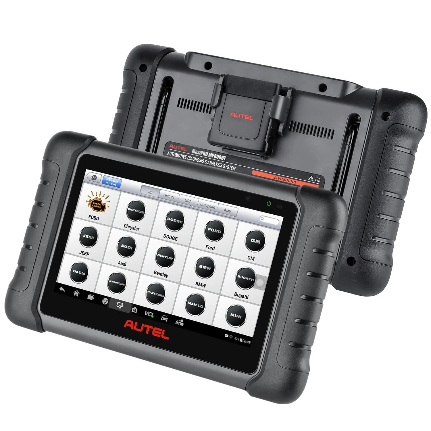 Autel MaxiPRO MP808S PRO Version with Spare 11 connectors, 2-Year Free  Update, 2024 Advanced ECU Coding Bidirectional Scan Tool, Same as MS906  Pro